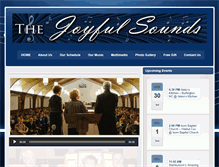 Tablet Screenshot of joyfulsounds.org